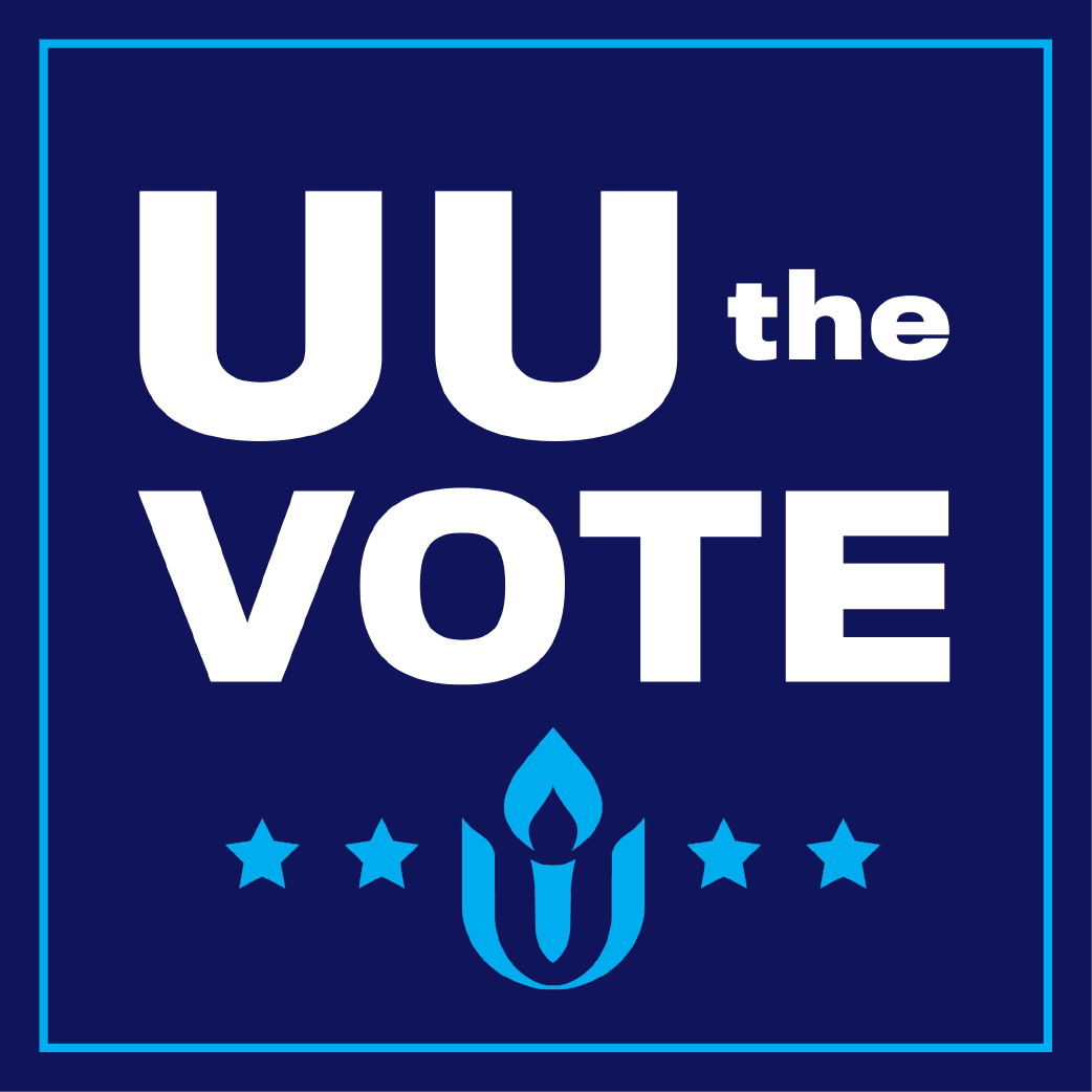 UU the Vote with a chalice